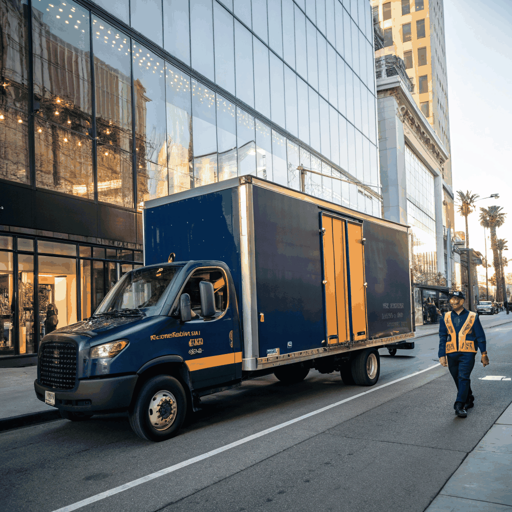 Camion de service OT Solution à Montréal